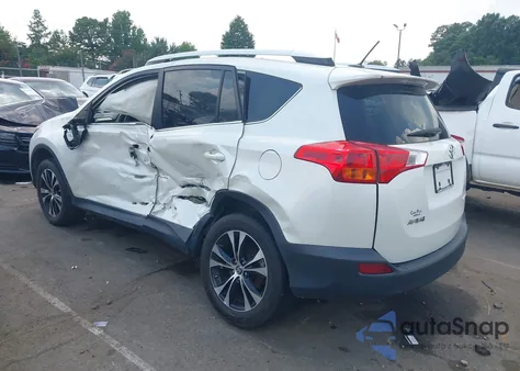 2015 Toyota Rav4 Limited из США, поврежденный, VIN JTMYFREV0FD065488